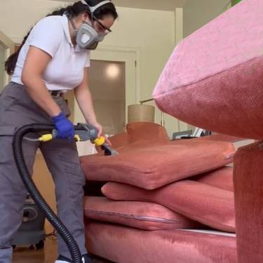 Tapizerien garbiketa