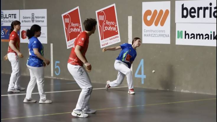 Iturriaga leitzarra eta Orbegozo nagusitu dira Adosen eskuz binakako txapelketaren Ereñotzuko jardunaldian