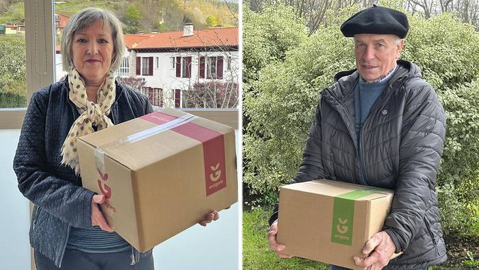 Errigorako opariak Igantzira eta Arantzara joan dira