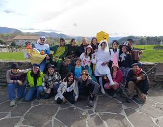 [ARGAZKIAK] Azpilkuetan ere giro ezin hobea izan dute inauteetan