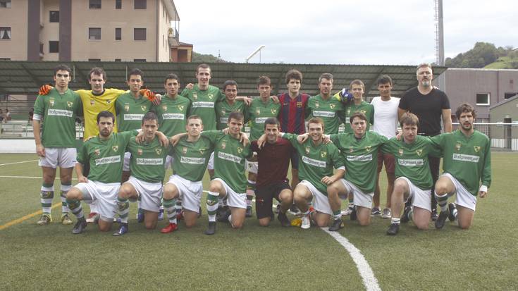 Garaipenarekin hasi dute Beti Gazteko futbol talde nagusiek urte berria etxean