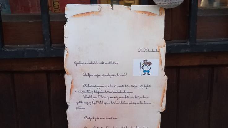 Igantzitik ere pasako dela jakinarazi du Olentzerok eskutitz bidez