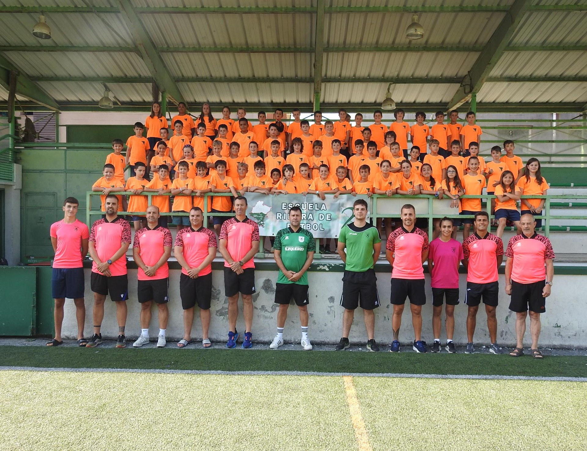 Erriberako Futbol Campusaren bigarren txanda ere bukatzear da Lesakan
