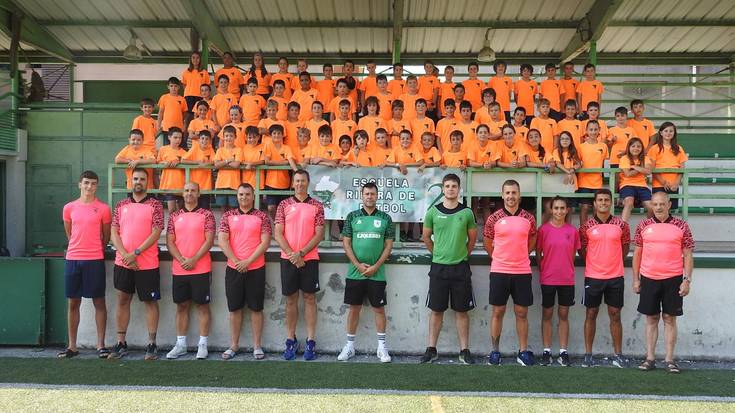 Erriberako Futbol Campusaren bigarren txanda ere bukatzear da Lesakan