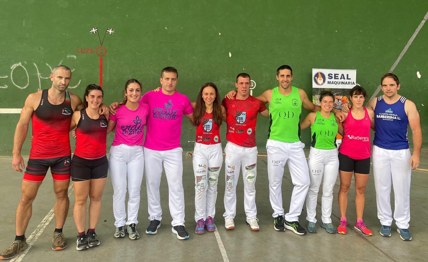Nafarroako arpana txapelketa mistoko finalistak erabaki dira Igantziko kanporaketan