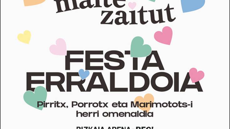 Guztia prest dute 'Maite Zaitut' herri omenaldirako