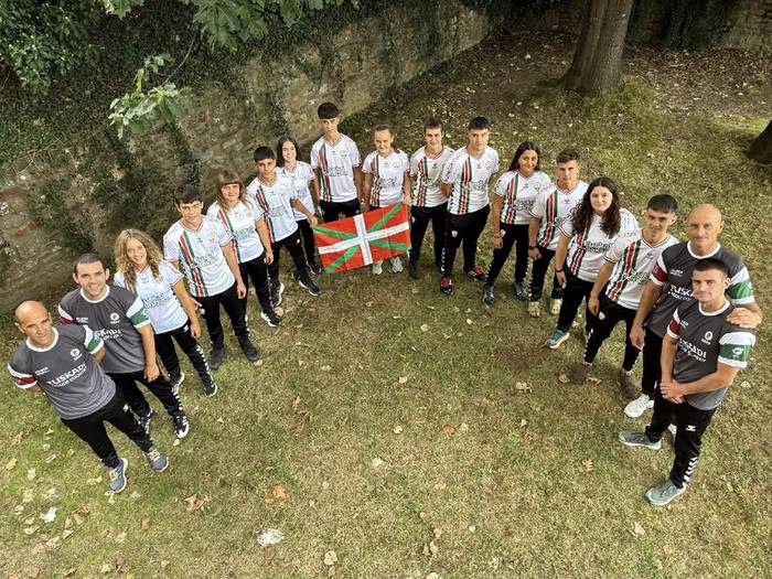 Alize Sagardui pilotari goizuetarra Europako txapeldun izan da Wall Ball modalitatean