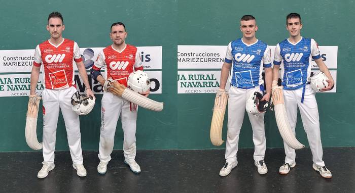 Matxin III.a-Ion eta Sagaseta-Baztan dira Iruñeko Alde Zaharreko erremonte txapelketako azken finalistak