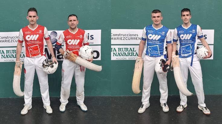 Matxin III.a-Ion eta Sagaseta-Baztan dira Iruñeko Alde Zaharreko erremonte txapelketako azken finalistak