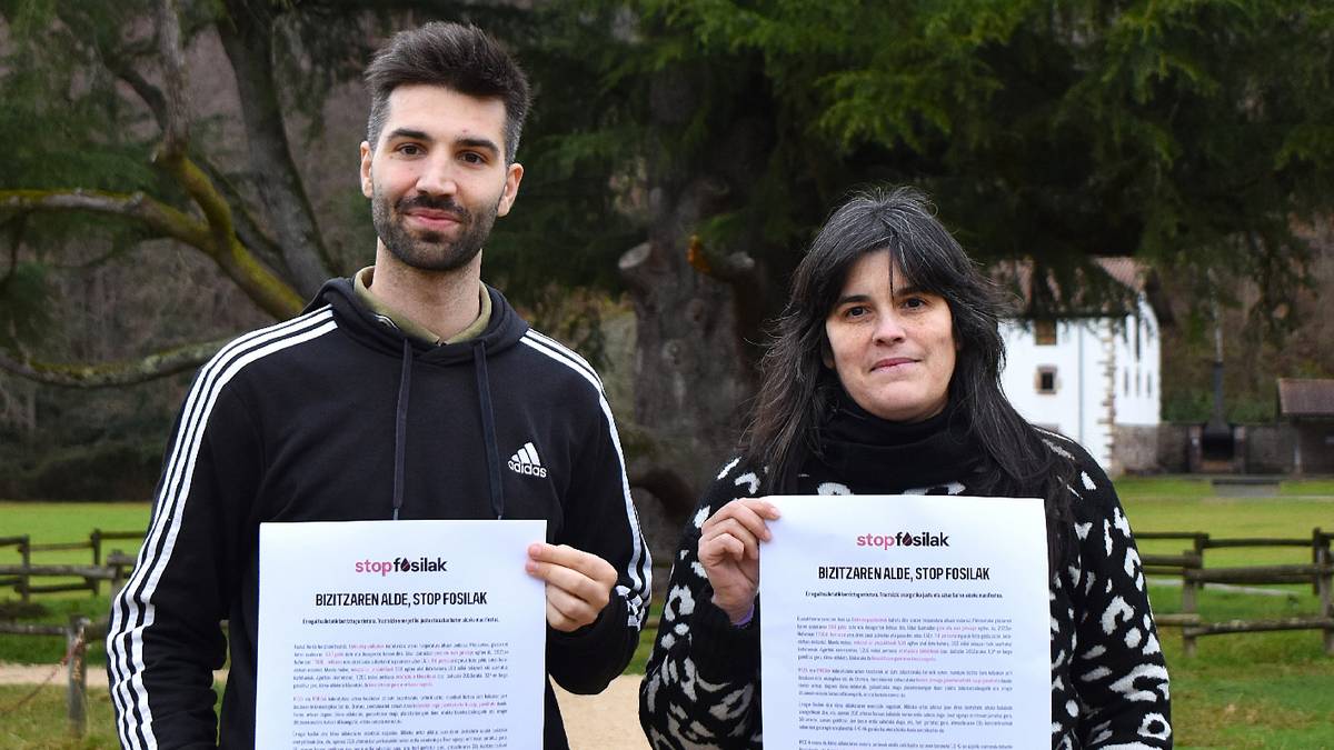 Erregai fosiletatik berriztagarrietara trantsizioa bultzatu nahi duen Stop Fosilak ekimena aurkeztu dute