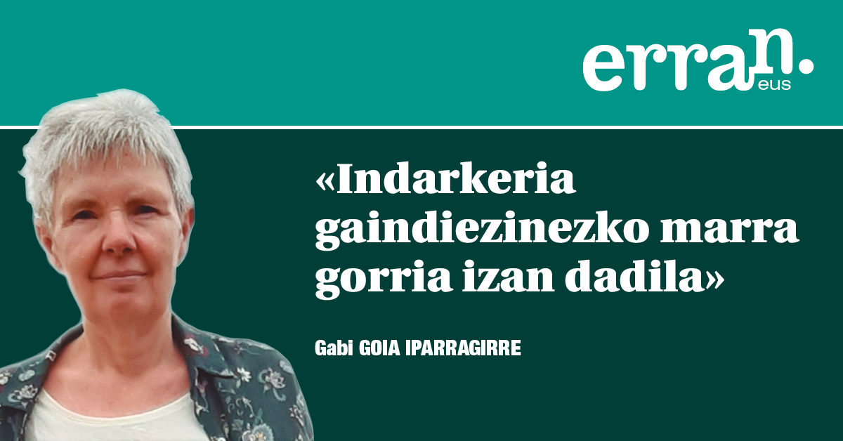 Gerrarik ez!