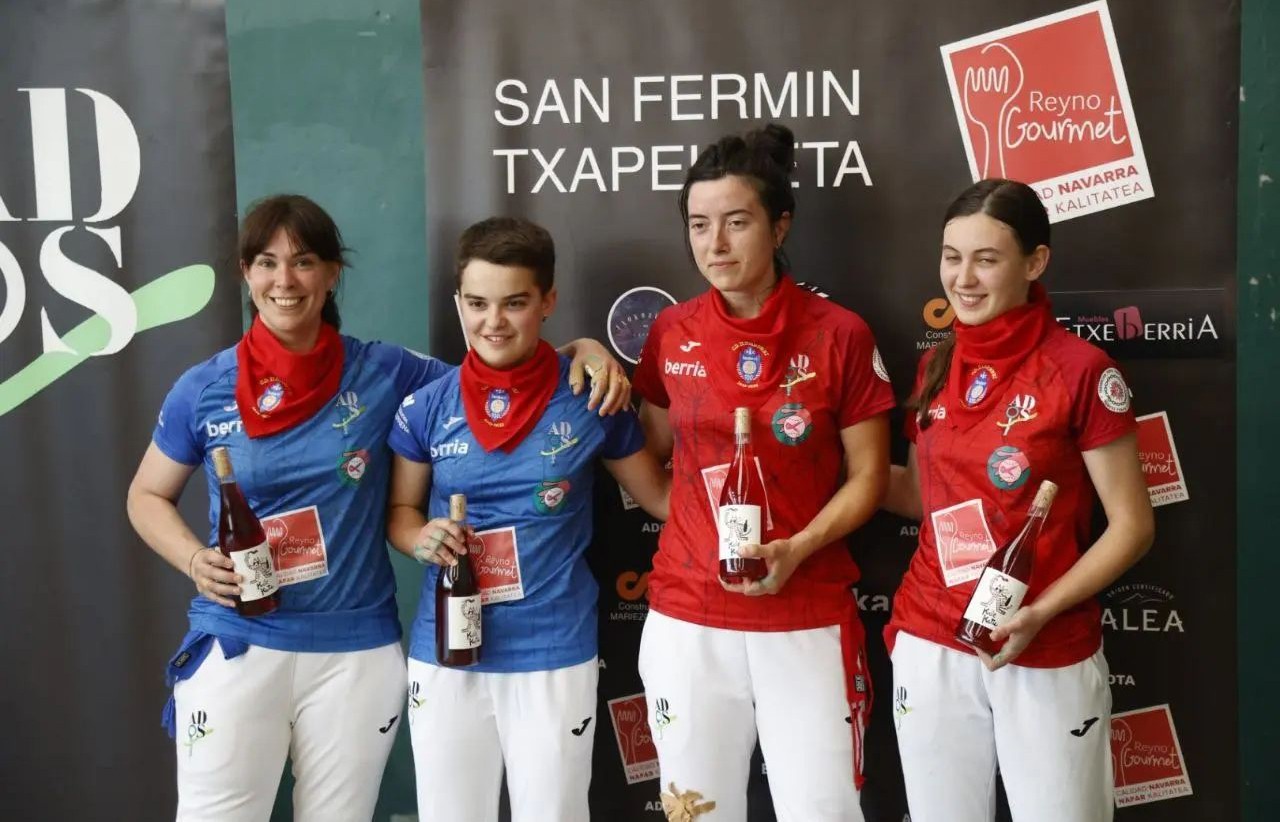 Ados elkartearen San Fermin torneoko lehen partida galdu du Etxekolonea zubietarrak