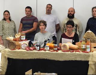 Lehen sektoreari eusteko xardangoa egin dute Bertizaranan, Bortzirietan eta Malerrekan