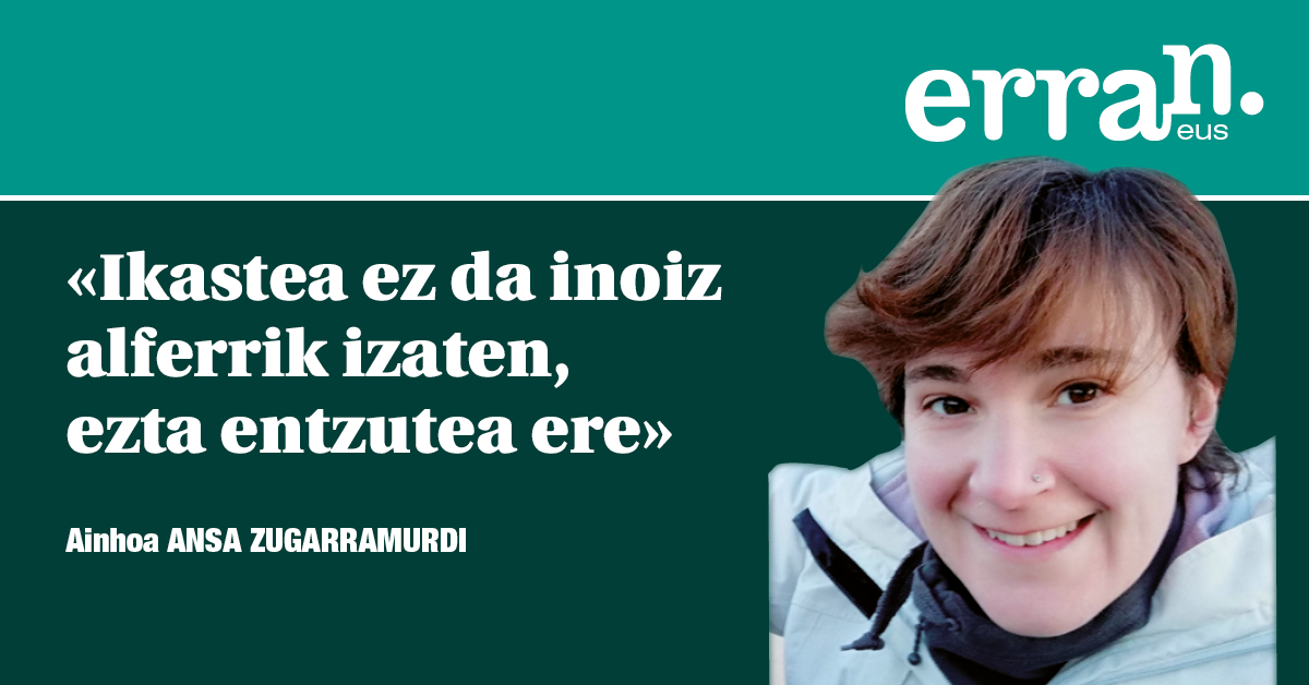 Atera dezagun garratzetik gozoena