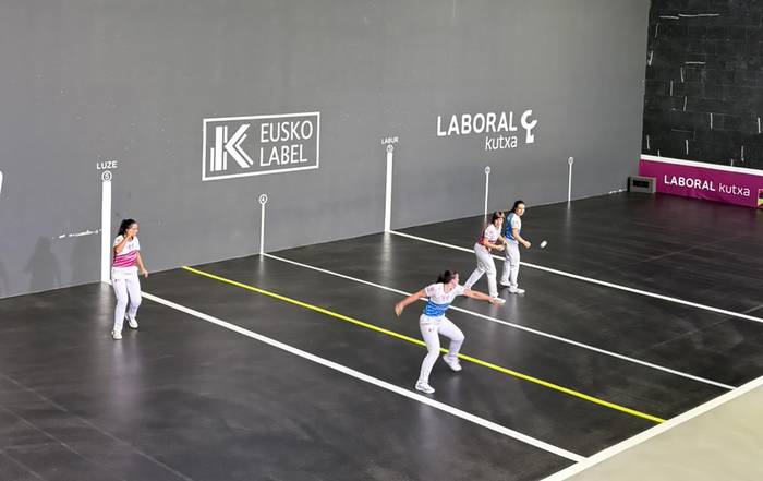 Plazandreak txapelketan ere bikain hasi da Goiuri Zabaleta leitzarra