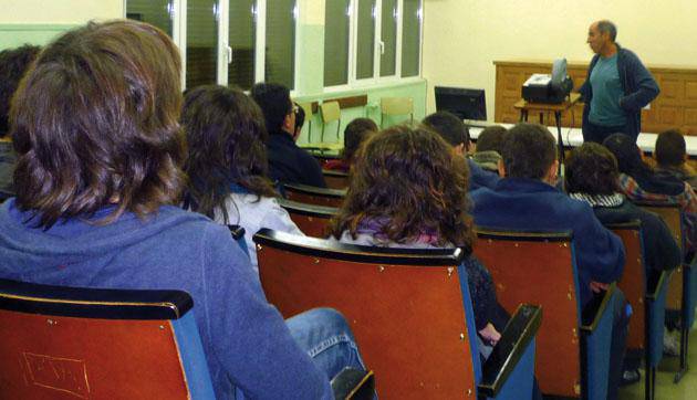 Aste kulturala Elizondoko institutuan 