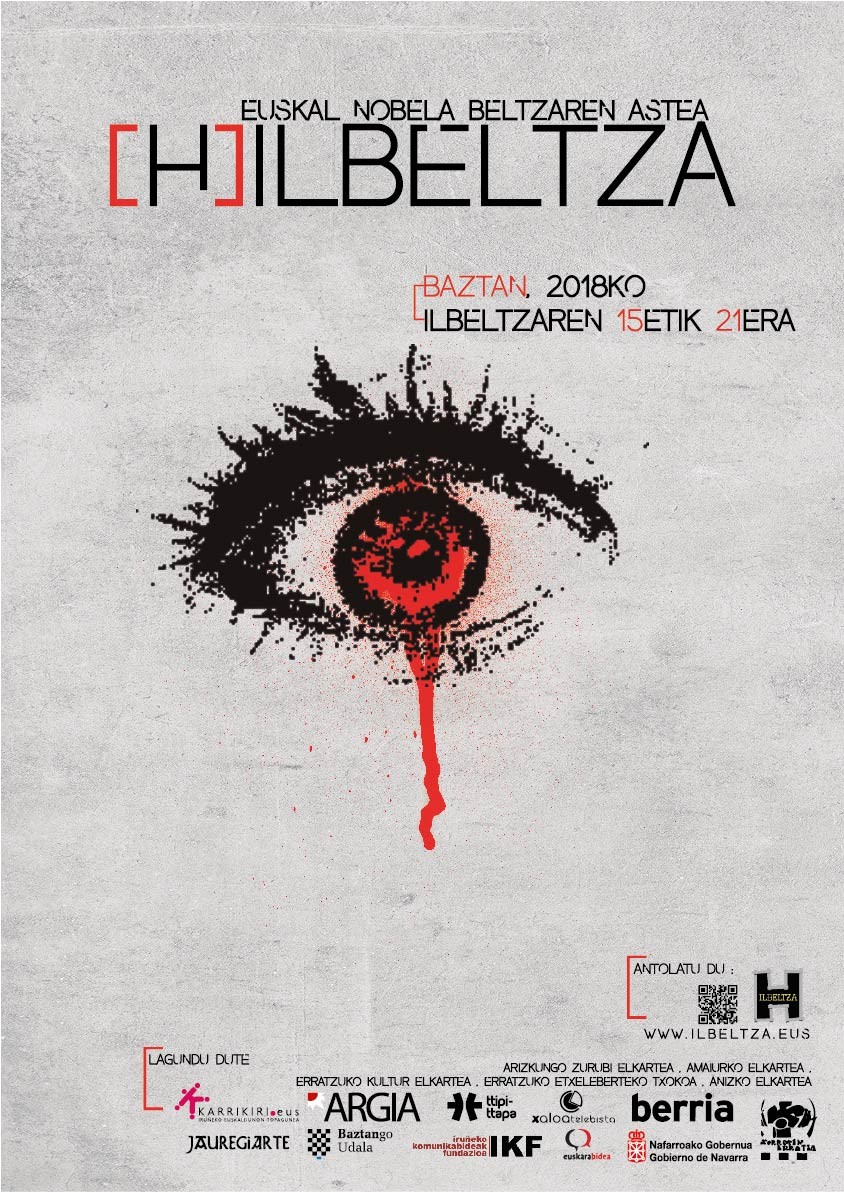 Euskal Nobela Beltzaren astea ospatuko dute urtarrilaren 15etik 21era bitarte