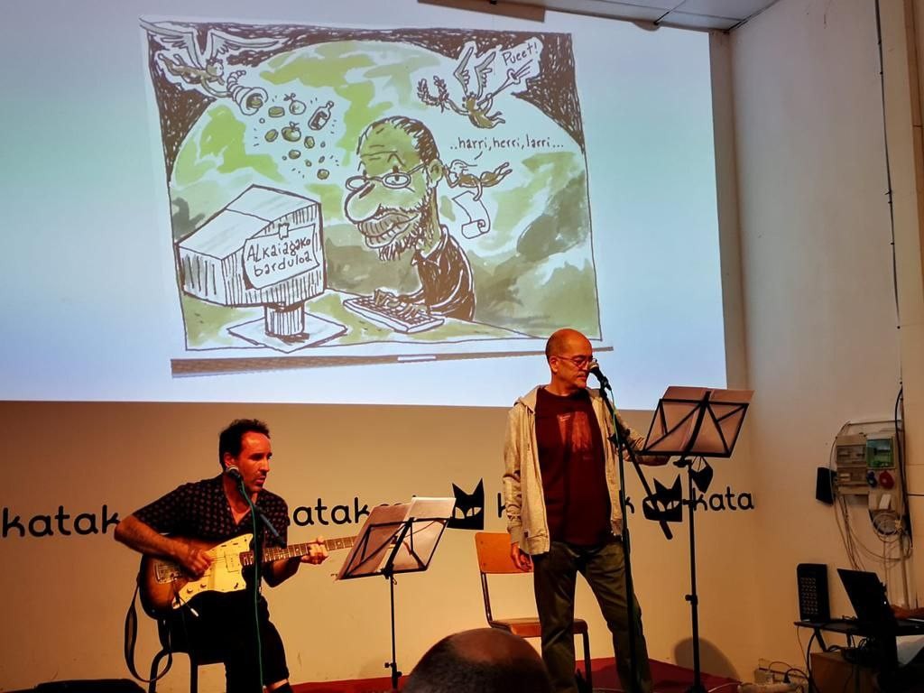 'Arkanbele Kantak' poema errezitaldi musikatua eginen dute ortzegunean Beran