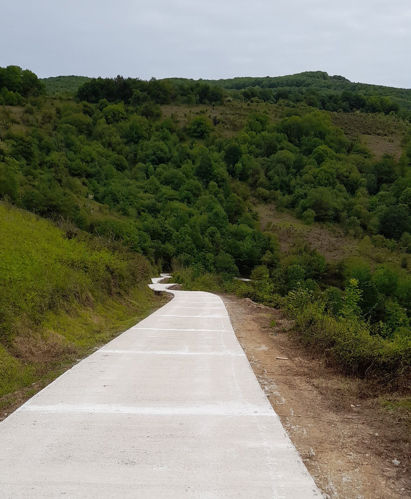 Legasatik Irisora doan pista zolaberritu dute auzolanean
