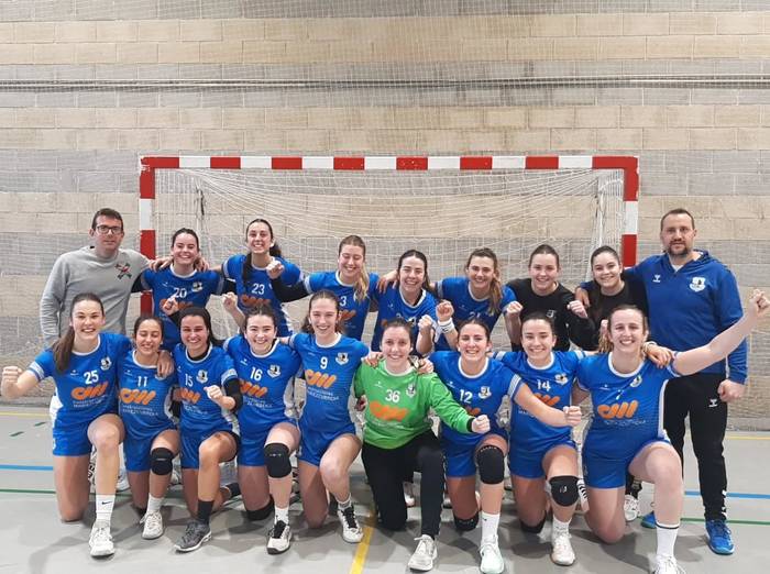 Garaipenak lortu dituzte eskualdeko eskubaloiko hiru talde nagusiek