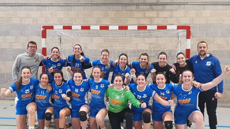 Garaipenak lortu dituzte eskualdeko eskubaloiko hiru talde nagusiek