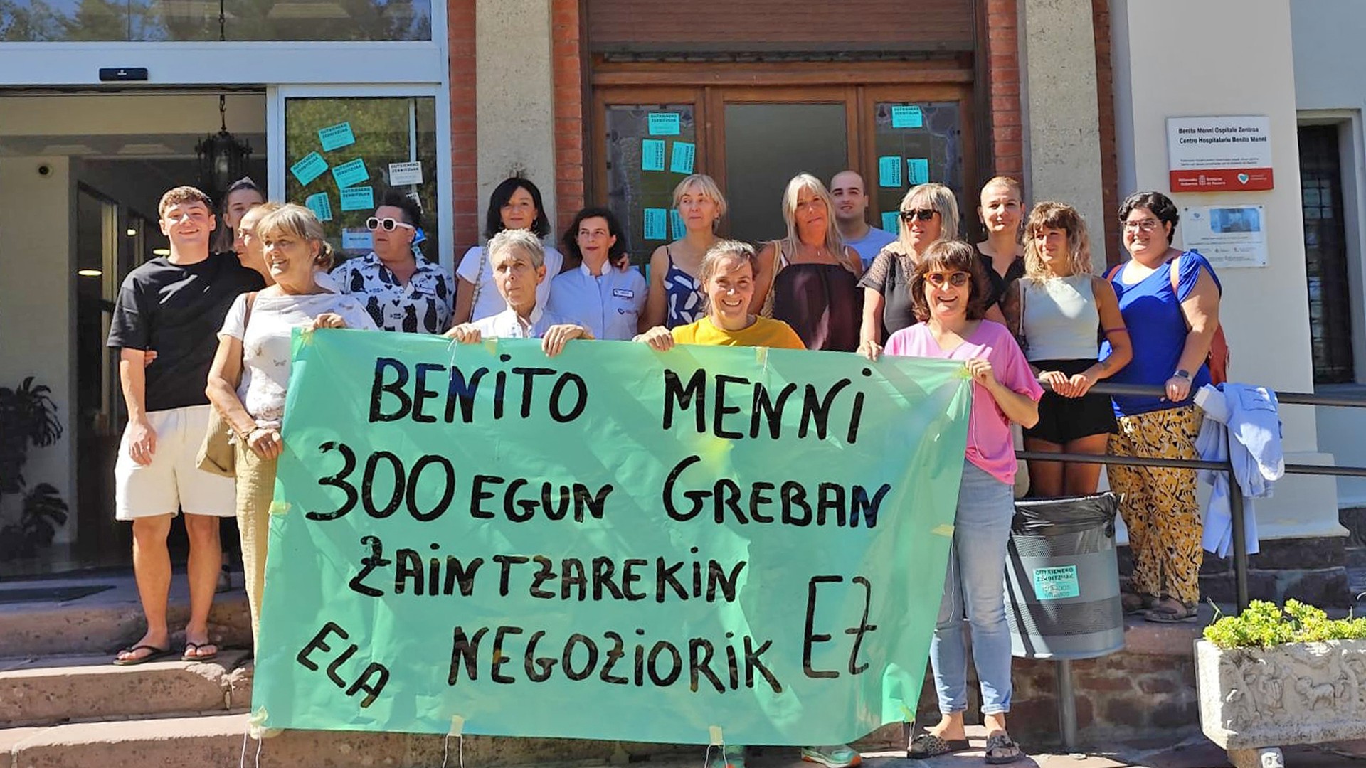 Benito Menniko langileek elkarretaratzea eginen dute ortziralean Elizondon