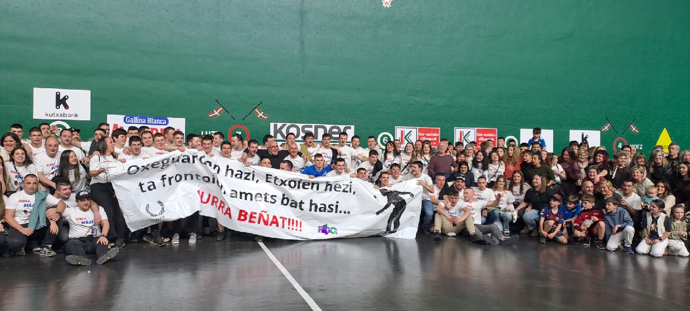Ametsetako debuta egin du Beñat Apezetxea goizuetarrak profesionaletan