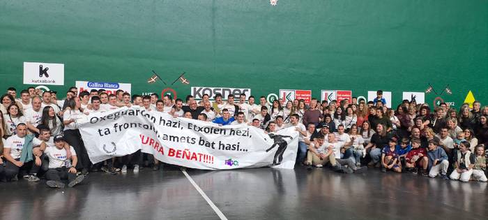 Ametsetako debuta egin du Beñat Apezetxea goizuetarrak profesionaletan