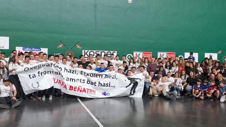 Ametsetako debuta egin du Beñat Apezetxea goizuetarrak profesionaletan