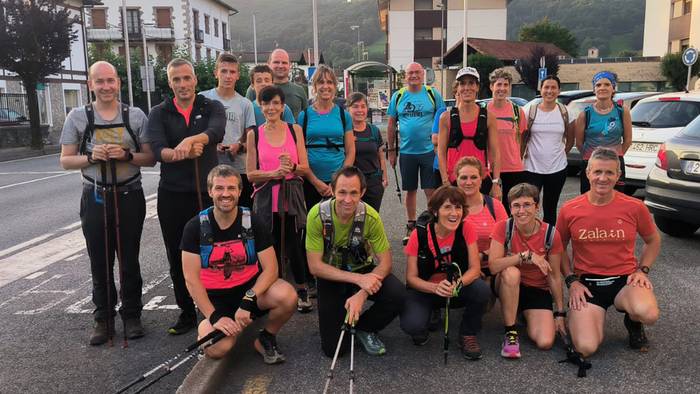 Arrakastatsua izan da Berako Agerra Mendi Taldeak antolatutako gaueko mendi itzulia