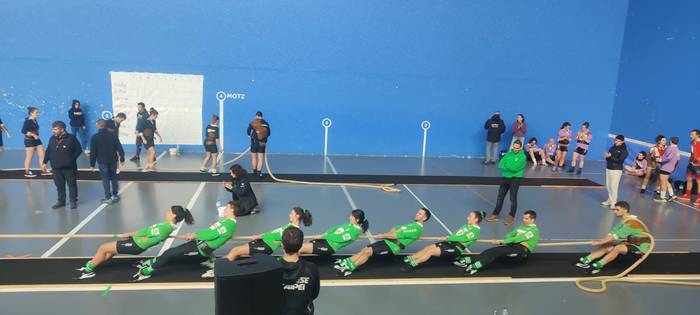 Euskal Herriko sokatira txapelketa mistoan ere agintzen hasi da Beti Gazte