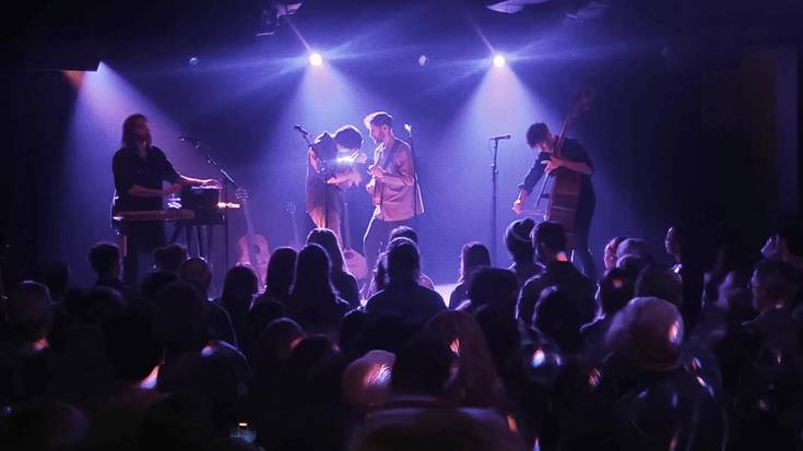 Irlandako Ye Vagabonds eta Olaia Inziarteren kontzertuak izanen dituzte apirilaren 18an Sarako Santa Katalinan