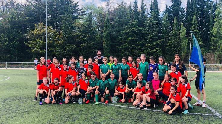 Baztan futbol taldeko neska ttikienek kopako finala galdu dute
