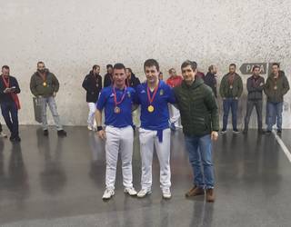 David Albiasu narbartearrak irabazi du Nafarroako lehen mailako paleta goma kopa