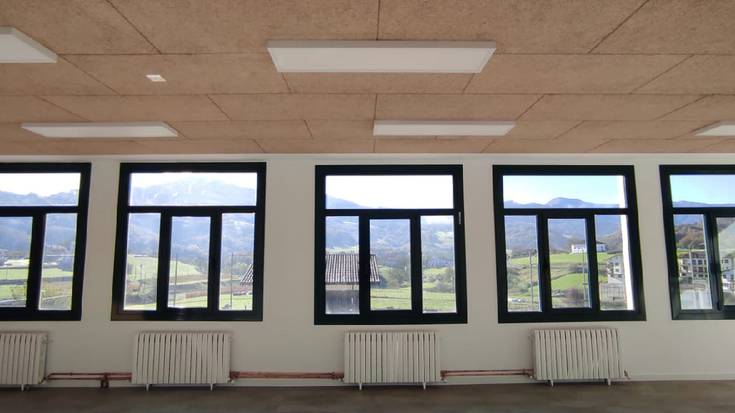 [ARGAZKIAK] 134.504 euroko inbertsioa egin dute uda honetan Igantziko eskola egokitzeko