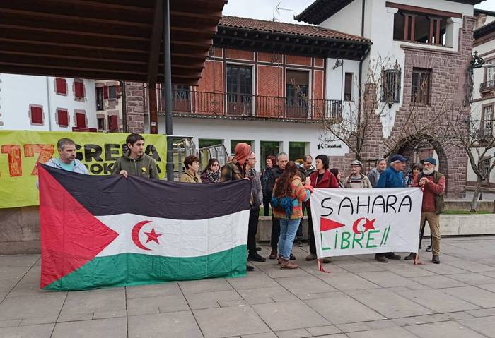 RASD eguna ospatu du Saharaztanek Elizondon