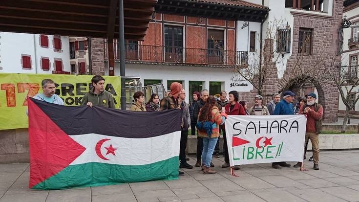 RASD eguna ospatu du Saharaztanek Elizondon