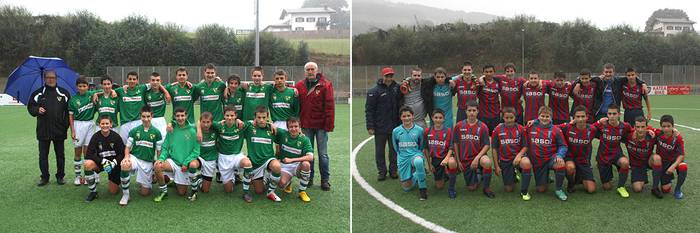 Kadete mailako futbol derbia jokatuko dute Beti Gaztek eta Gure Txokoak