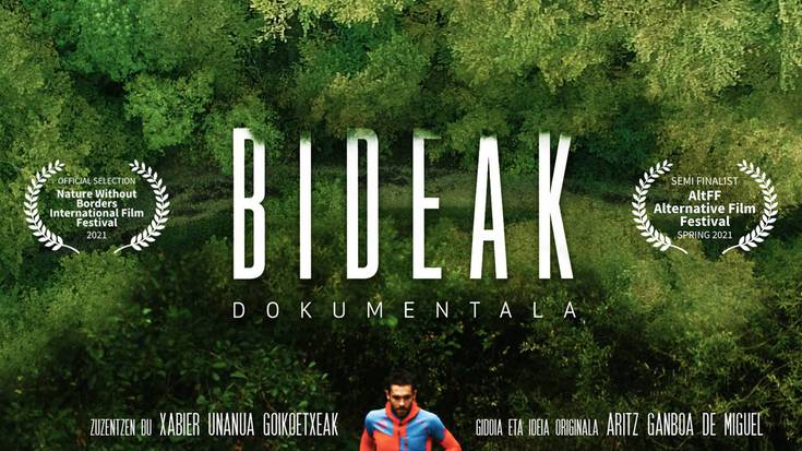 'Bideak' dokumentalaren emanaldia Donamarian