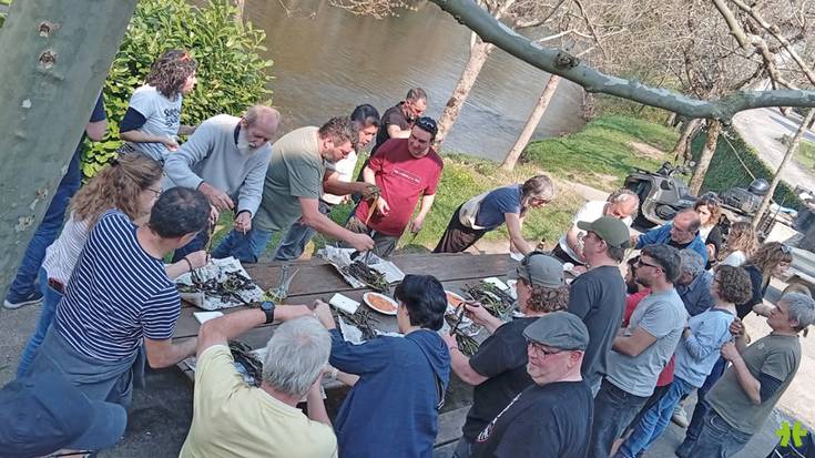 [ARGAZKIAK] Aurtengo Legasako 'Calçotada' ere giro ederrean joan da