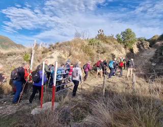 [BIDEOA] Ezkabako ihesaldiko bigarren zatia egin dute Arkupeak elkarteko mendizaleek