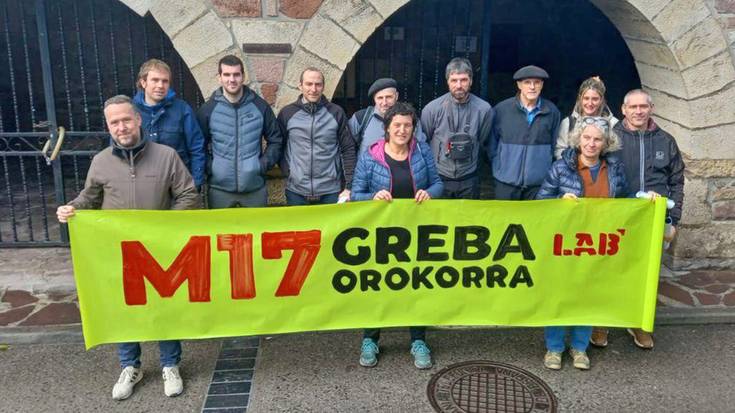 Martxoaren 17ko greba orokorrerako deia egin dute Baztan-Bidasoaldeko LABeko ordezkariek