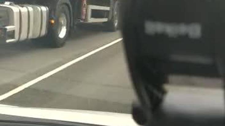 BIDEOA: honelakoa da trafikoa Irundik Berara, N-121-A errepide zaharrean