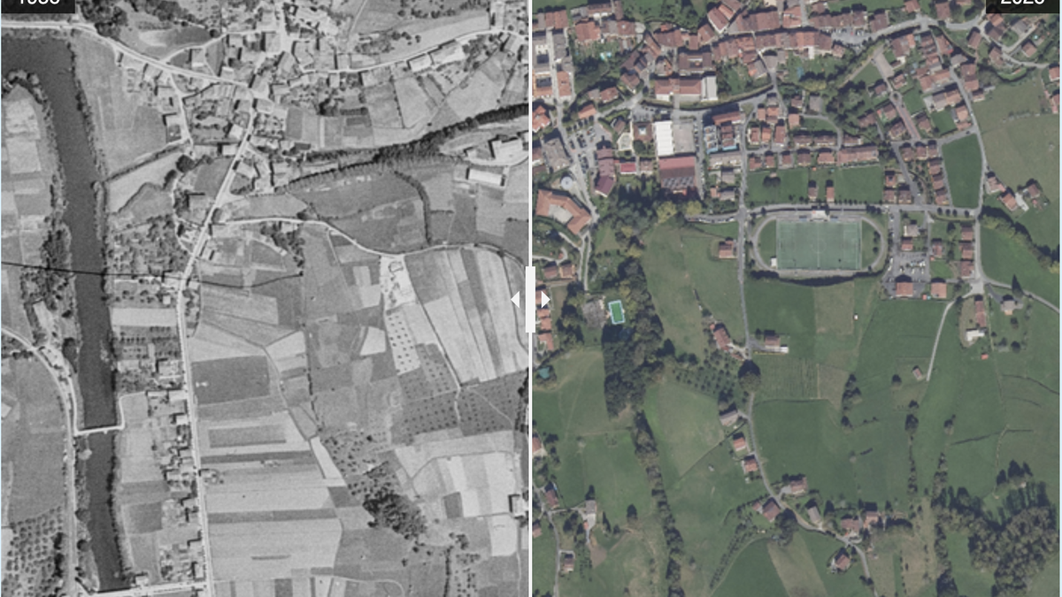 Berako bi argazki hauen artean 70 urte pasatu dira