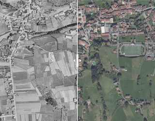 Berako bi argazki hauen artean 70 urte pasatu dira
