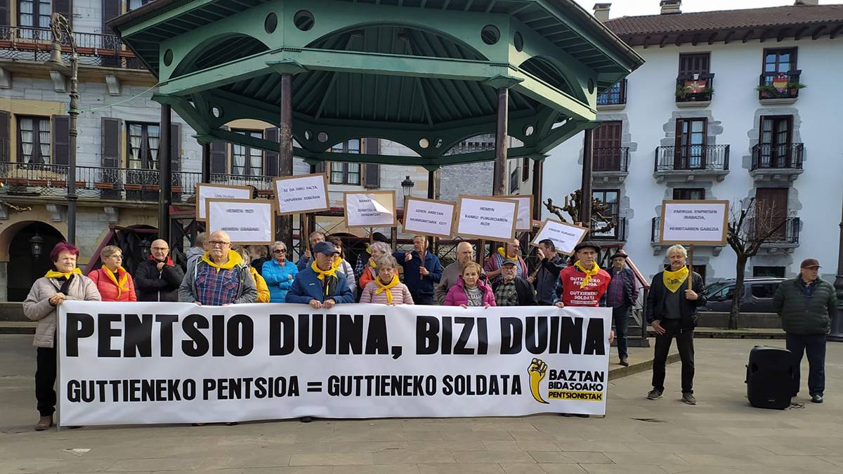 Urteko azken elkarretaratzea Lesakan egin dute Baztan-Bidasoko pentsiodunek