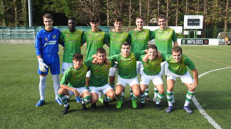 Sei gol eginez eta lider hasi du denboraldia Beti Gazteko futbol talde nagusiak