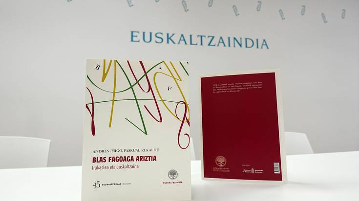 Blas Fagoaga Ariztia euskaltzain erratzuarraren liburua aurkeztuko dute ortzegunean Elizondon