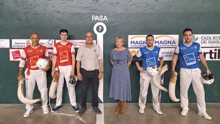 Binakako erremonte profesionaleko txapelketako bigarren finalistak Irunberrin ezagutuko dira larunbatean