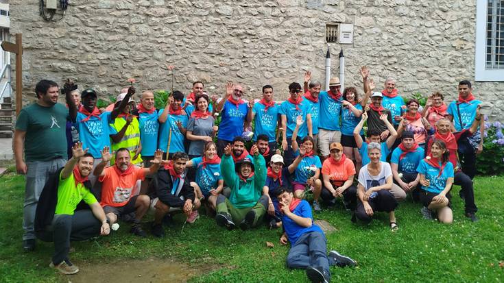 [ARGAZKIAK] Bertze urte batez Transpirenaica Social Solidaria proiektuari harrera egin diote Beran